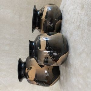 Hand painted Ceramic Peruvian Vases